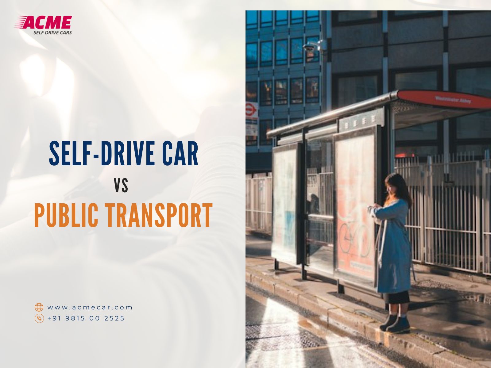 self drive cars vs public transport