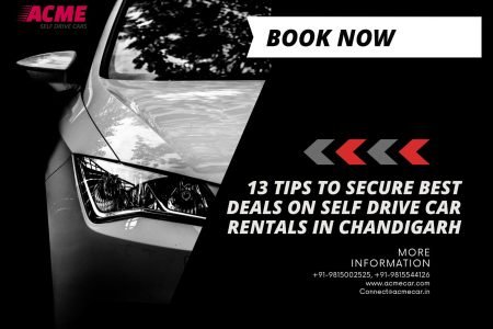 Best Deals on Self Drive Car Rentals in Chandigarh