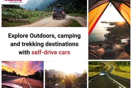 Explore Outdoors, camping and trekking destinations with self-drive cars