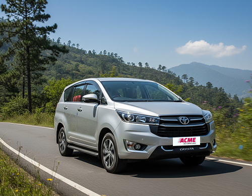 Car on Rent in Chandigarh, Mohali – IInnova Crysta Rentals