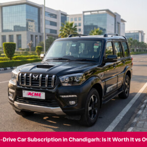 Monthly Self-Drive Car Subscription in Chandigarh: Is It Worth It vs Owning a Car?