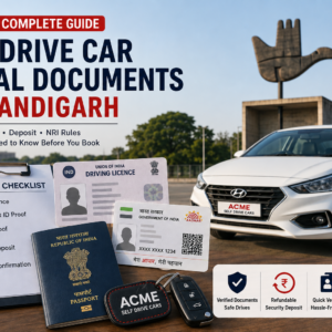 Documents Required for Self Drive Car Rental in Chandigarh (2026)